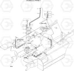 3030 HYDRAULIC PIPING 1 HLF20/25/30II, Hyundai