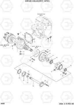 4060 DRIVE AXLE HLF20/25/30-5, Hyundai