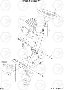 5050 STEERING COLUMN HLF20/25/30-5, Hyundai