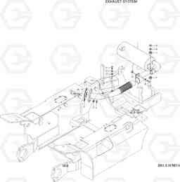 1020 EXHAUST SYSTEM HLF20/25/30CII, Hyundai