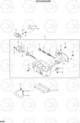 9150 GOVERNOR HLF20/25/30CII, Hyundai