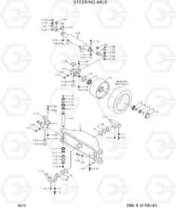 5010 STEERING AXLE HLF20/25/30C-5, Hyundai