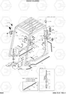 6040 HEAD GUARD HLF20/25/30C-5, Hyundai