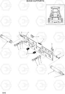 1016 BOOM SUPPORTS HSL1200T, Hyundai