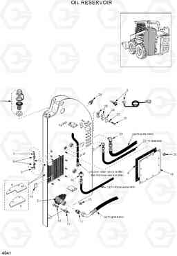 4041 OIL RESERVOIR HSL1200T, Hyundai