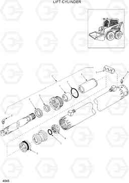 4045 LIFT CYLINDER HSL1200T, Hyundai