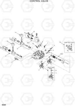 4049 CONTROL VALVE HSL1200T, Hyundai