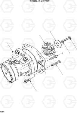 5054 TORQUE MOTOR HSL1200T, Hyundai