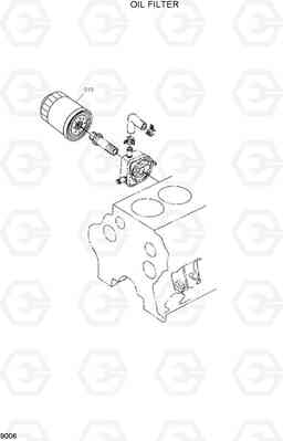 9006 OIL FILTER HSL1200T, Hyundai