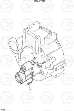 9404 STARTER HSL1200T, Hyundai