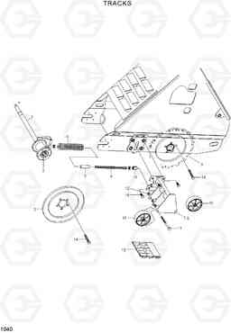 1040 TRACKS HSL215/240T, Hyundai