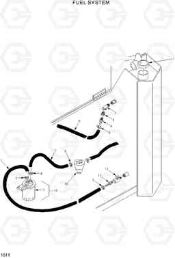 1011 FUEL SYSTEM HSL400T, Hyundai