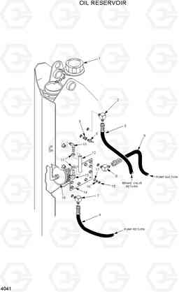 4041 OIL RESERVOIR HSL500T, Hyundai