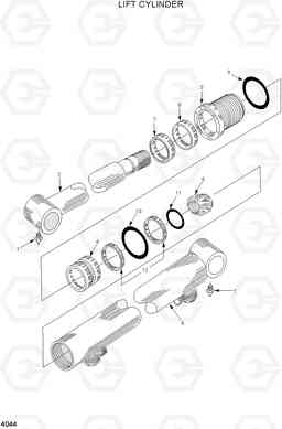 4044 LIFT CYLINDER HSL500T, Hyundai