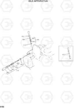 9180 IDLE APPARATUS HSL500T, Hyundai