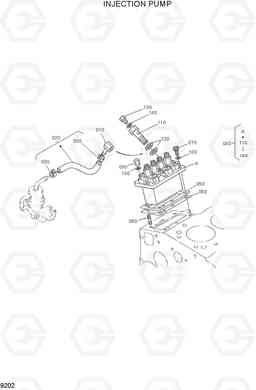 9202 INJECTION PUMP HSL500T, Hyundai