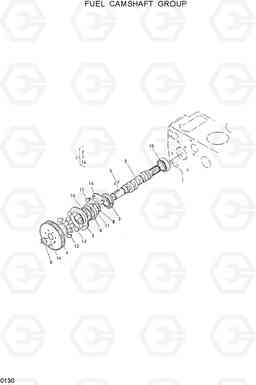 0130 FUEL CAMSHAFT GROUP HSL600, Hyundai