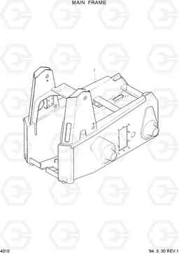 4010 MAIN FRAME HSL600, Hyundai