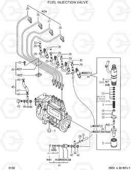 0130 FUEL INJECTION VALVE HSL610, Hyundai