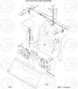 6011 QUICK ATTACH(#0130-#0200) HSL610, Hyundai