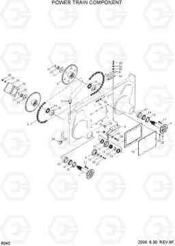 8040 POWER TRAIN COMPONENT HSL610, Hyundai