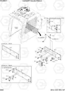 2040 CANOPY ELECTRIC 2 HSL650-7, Hyundai