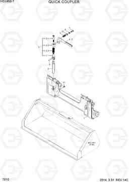 7010 QUICK COUPLER HSL650-7, Hyundai