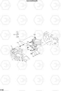 9180 GOVERNOR HSL650-7, Hyundai