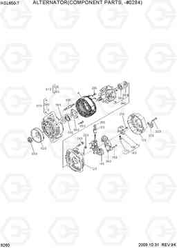 9260 ALTERNATOR(COMPONENT PARTS, -#0284) HSL650-7, Hyundai