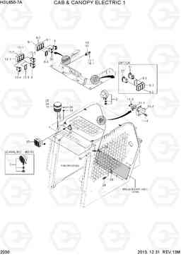 2030 CAB & CANOPY ELECTRIC 1 HSL650-7A, Hyundai