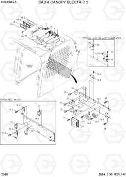 2040 CAB & CANOPY ELECTRIC 2 HSL650-7A, Hyundai