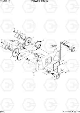 5010 POWER TRAIN HSL650-7A, Hyundai