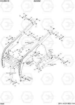 7020 BOOM HSL650-7A, Hyundai