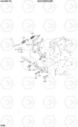 9180 GOVERNOR HSL650-7A, Hyundai