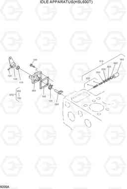 9200A IDLE APPARATUS(HSL600T) HSL600T/680T, Hyundai