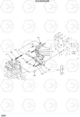 9204 GOVERNOR HSL600T/680T, Hyundai