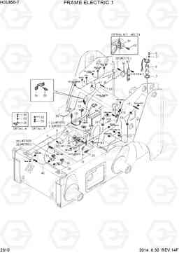 2010 FRAME ELECTRIC 1 HSL850-7, Hyundai