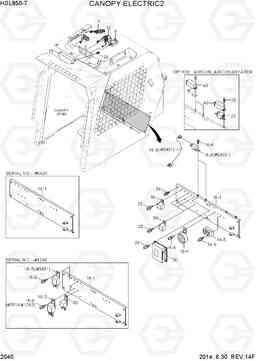 2040 CANOPY ELECTRIC 2 HSL850-7, Hyundai