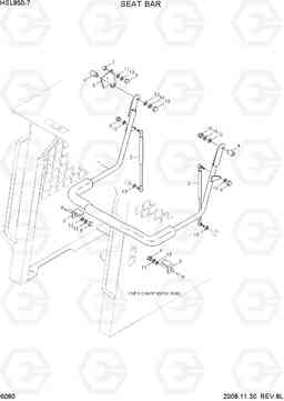 6080 SEAT BAR HSL850-7, Hyundai