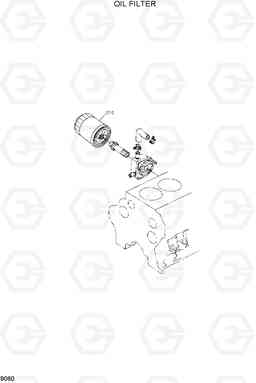 9060 OIL FILTER HSL850-7, Hyundai