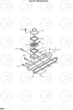 9300 INLET MANIFOLD HSL850-7, Hyundai