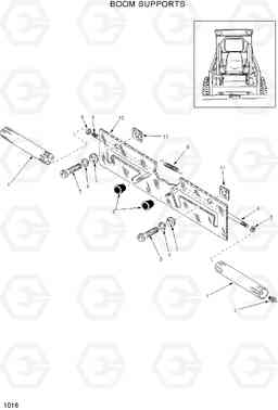 1016 BOOM SUPPORTS HSL800T, Hyundai