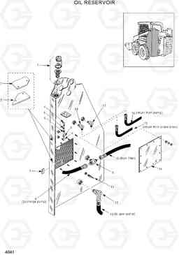 4041 OIL RESERVOIR HSL800T, Hyundai