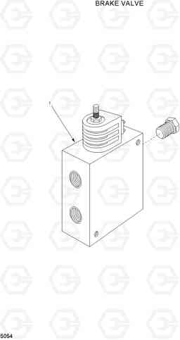 5054 BRAKE VALVE HSL800T, Hyundai