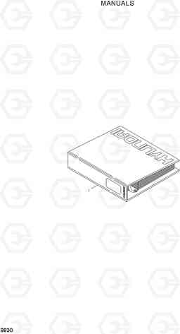 8830 MANUALS HSL800T, Hyundai