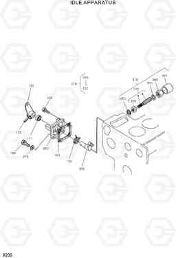 9200 IDLE APPARATUS HSL800T, Hyundai