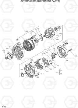 9403 ALTERNATOR(COMPONENT PARTS) HSL800T, Hyundai