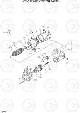 9405 STARTER(COMPONENT PARTS) HSL800T, Hyundai