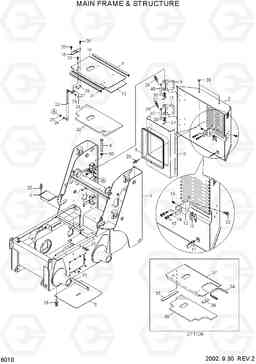 6010 MAIN FRAME & STRUCTURE HSL810, Hyundai