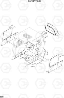 6031 CANOPY(2/2) HSL810, Hyundai